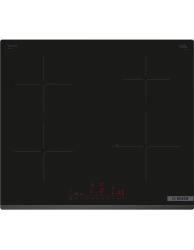 Bosch Hob PIE63KHC1Z Induction Number of burners/cooking zones 4 Touch Timer Black