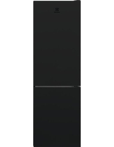 186 cm juodo matinio stiklo durimis No Frost šaldytuvas Electrolux LNT7ME32M2