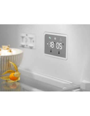 186 cm juodo matinio stiklo durimis No Frost šaldytuvas Electrolux LNT7ME32M2