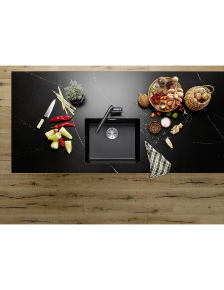 Plautuvė BLANCO SUBLINE 500-U SILG Volcano grey | 527353