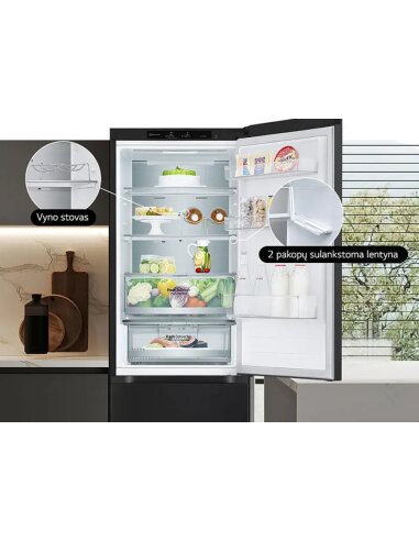 Šaldytuvas LG GBV5240DSW