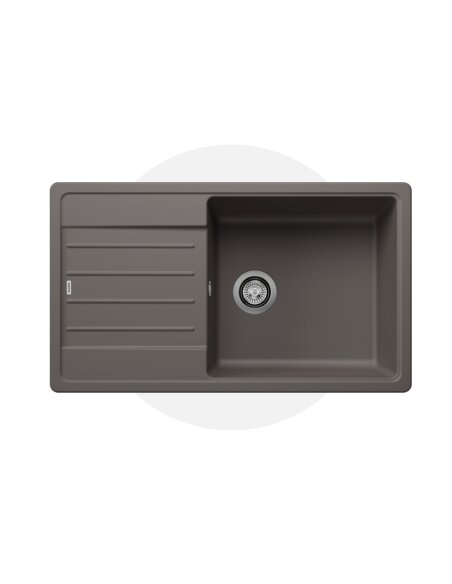 Plautuvė BLANCO LEGRA XL 6 S SILG Volcano grey O.ZUB O.AF 527274