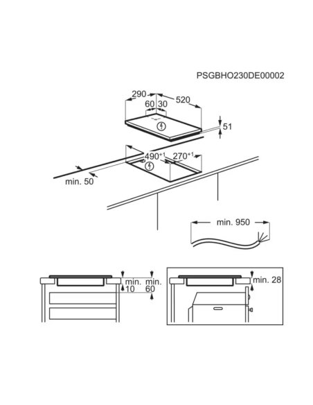 Indukcinė kaitlentė Electrolux LIT30230C