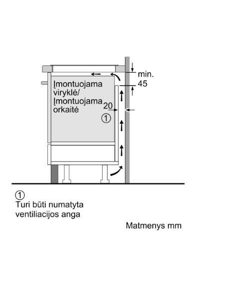 Indukcinė kaitlentė BOSCH PIE63KHC1Z