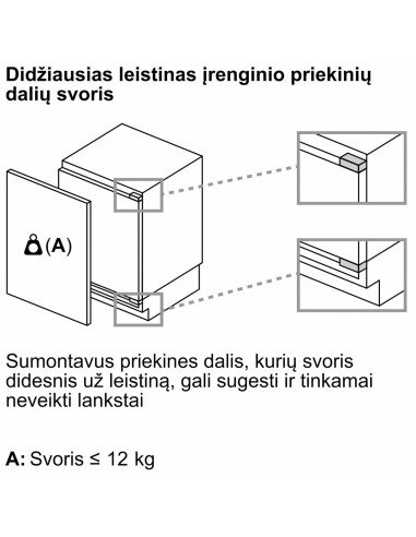 Šaldytuvas  BOSCH KUL22ADD0