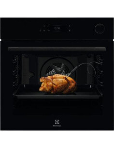 Įm.72 litrų garinė juodos spalvos orkaitė Electrolux EOC8P39WZ