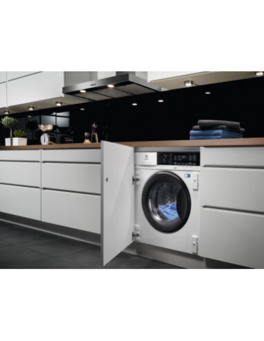 Įmontuojama skalbimo mašina-džiovyklė Electrolux EW7W368SI