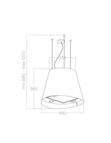 Gartraukis ELICA JUNO S IX/F/50