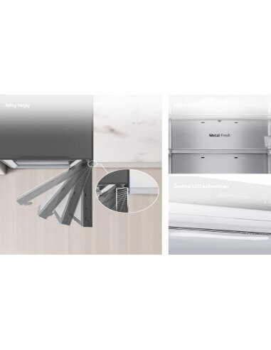 Šaldytuvas LG GBV5140CPY