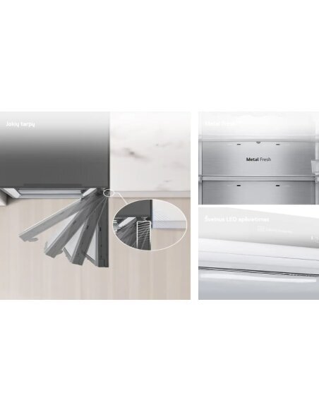 Šaldytuvas LG GBV5140CPY