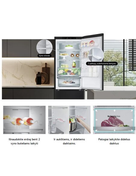 Šaldytuvas LG GBV5140CPY