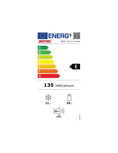 Šaldytuvas MPM MPM-112-CJ-15/AA