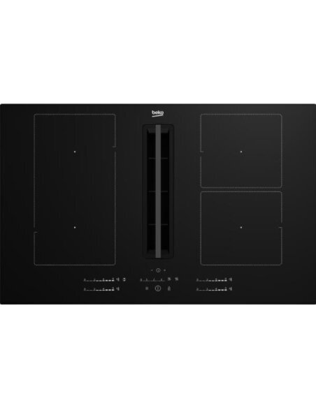 Indukcinė kaitlentė su gartraukiu Beko HIXI84700UF