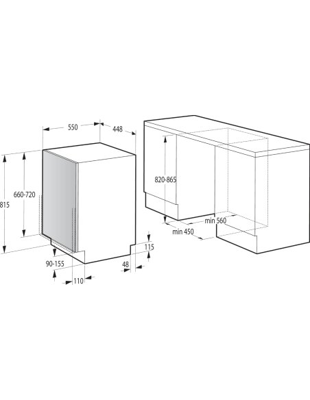 Indaplovė GORENJE GV520E10S