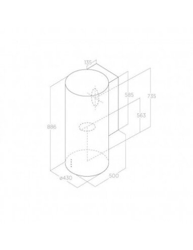 Gartraukis ELICA TUBE PRO BL/A/43