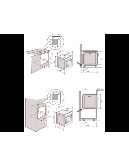 Orkaitė De Dietrich DOR7586A