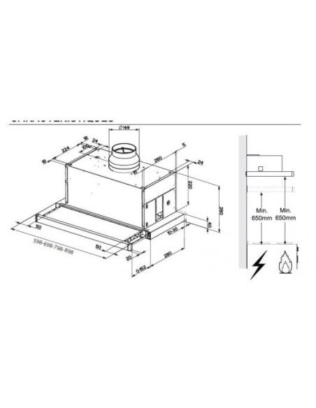 Gartraukis DE DIETRICH DHT6605X