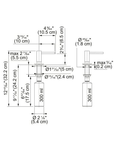 Muilo dozatorius FRANKE ACTIVE PLUS,...