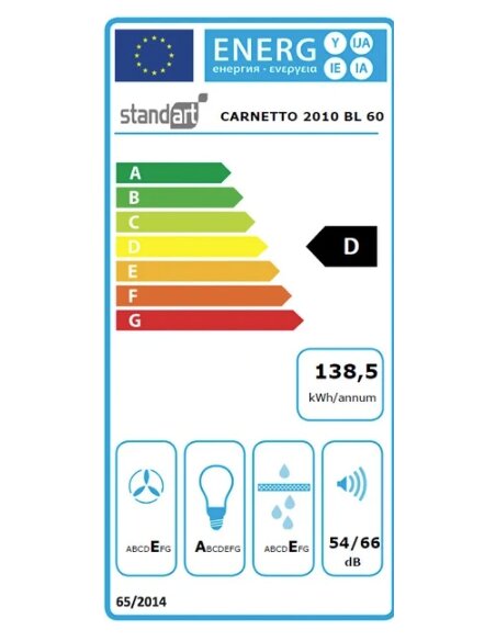 Gartraukis Standart Carnetto 2010 BL 60