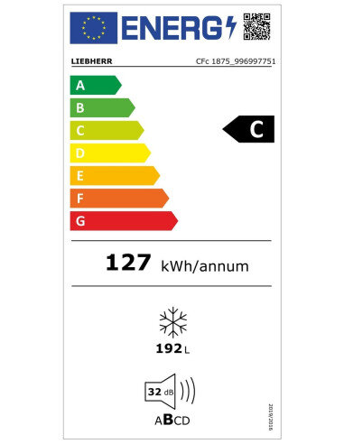 Šaldymo dėžė Liebherr CFc 1875