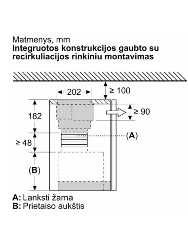 Rinkinys recirkuliacijai Bosch...