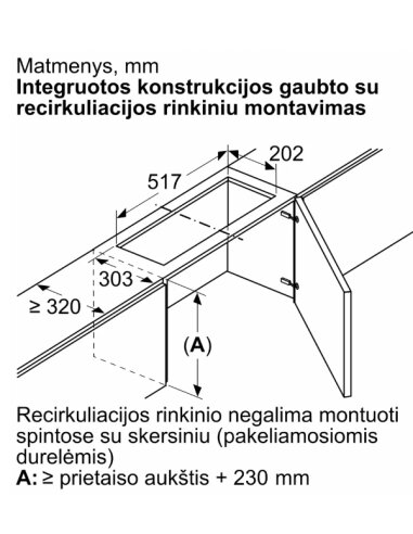 Rinkinys recirkuliacijai Bosch...