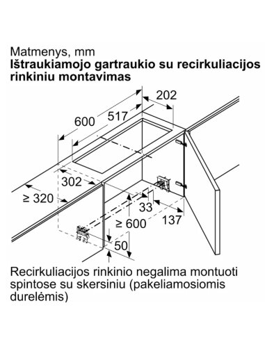 Rinkinys recirkuliacijai Bosch...