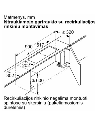 Rinkinys recirkuliacijai Bosch...