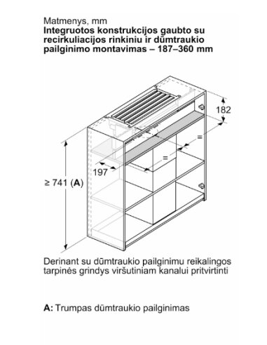 Rinkinys recirkuliacijai Bosch...