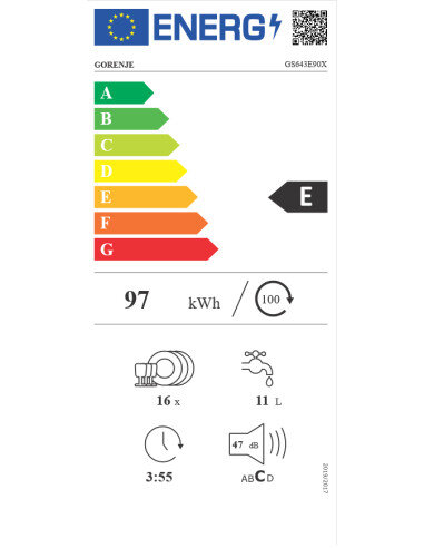 Dishwasher GORENJE GS643E90X