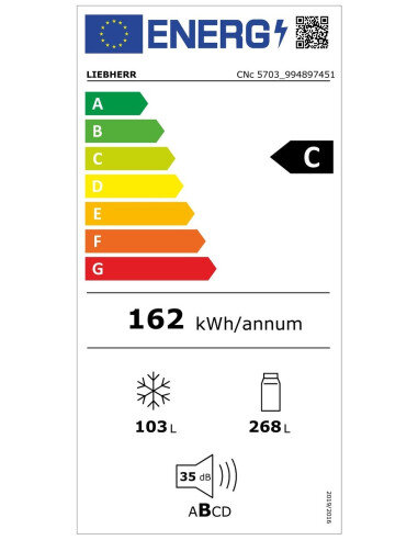 Šaldytuvas Liebherr CNc 5703 Pure