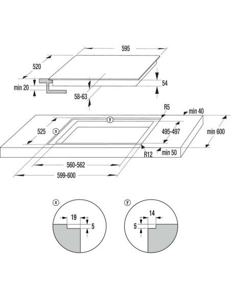 Kaitlentė GORENJE GI6401WSC