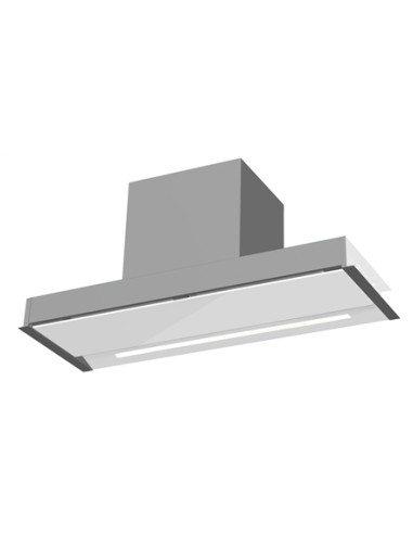 CATA | Hood | RENOVA PURE AIR MNV90 GWH | Canopy | Width 90 cm | Mechanical control | LED | Stainless steel