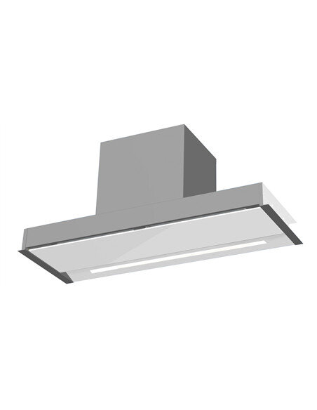 CATA | Hood | RENOVA PURE AIR MNV90 GWH | Canopy | Width 90 cm | Mechanical control | LED | Stainless steel