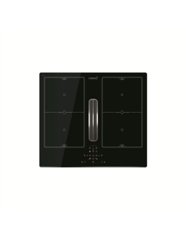 Black | Touch | 4 | CATA | AS 600 | Induction hob with built-in hood