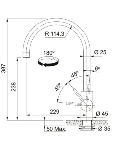 Maišytuvas Franke EOS-NEO...