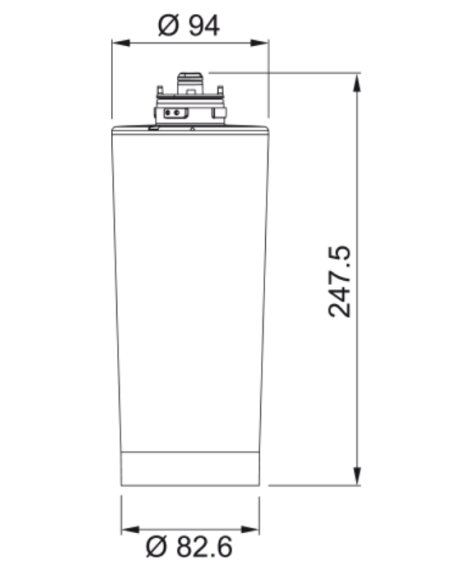 Franke Pro M filtro kasetė 4000 l 133.0284.026