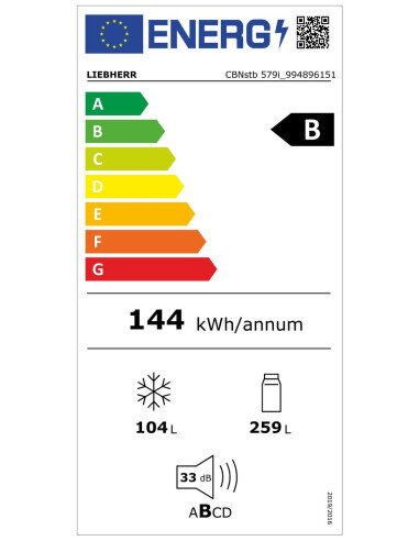 Šaldytuvas Liebherr CBNstb 579i Peak...