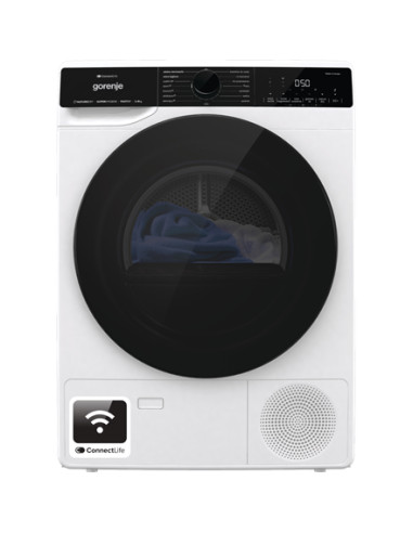 Dryer Machine | DPNA83WIFI | Energy efficiency class A+++ | Front loading | 8 kg | LED | Depth 62.5 cm | Wi-Fi | White