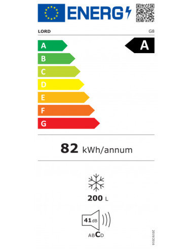200 litrų talpos šaldymo dėžė Lord G8