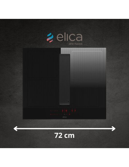 Indukcinė kaitlentė su gartraukiu Elica NIKOLATESLA VELVET BL/A/72 | PRF0196870