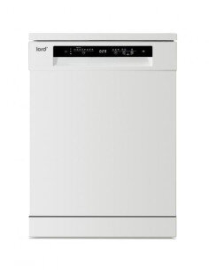 60 cm pločio baltos spalvos laisvai pastatoma indaplovė Lord D3 4.GN
