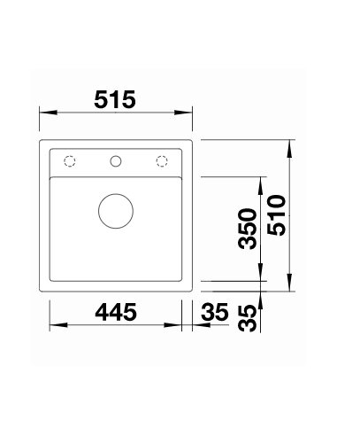 Plautuvė BLANCO DALAGO 5 SILG PDUR...
