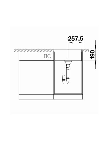 Plautuvė BLANCO DALAGO 5 SILG PDUR...