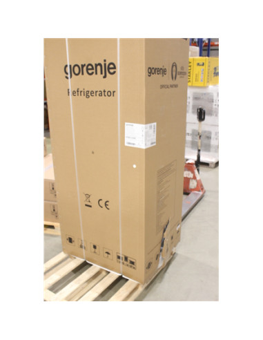 SALE OUT. Gorenje NRM8182MX Refrigerator, E, Free standing, Side by Side, Height 182 cm, Net Fridge 278 L, Net Freezer 149 L, Gr