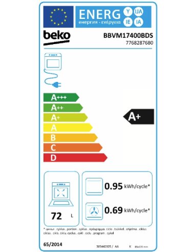 Orkaitė BEKO BBVM17400B