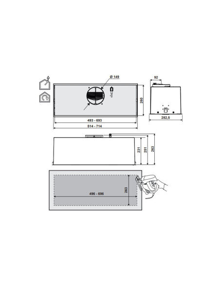 Gartraukis ELICA CT23 BL MAT/A/52 | PRF0201347