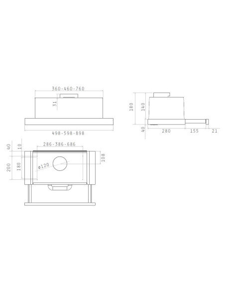 Gartraukis ELICA TT14 LUX BL/A/50 | PRF0201281