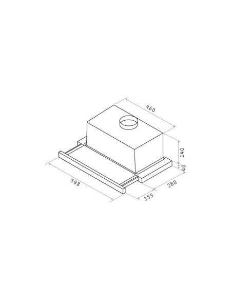 Gartraukis ELICA TT14 LUX BL/A/60 | PRF0201276
