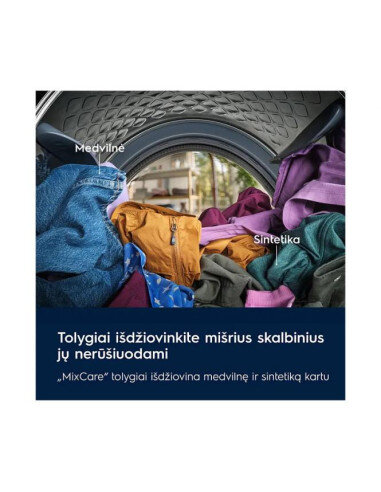 Džiovyklė su šilumos siurbliu Electrolux EW7D283VE